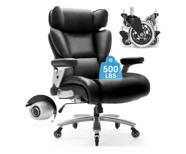 Big and Tall Office Chair 500lbs with Adjustable