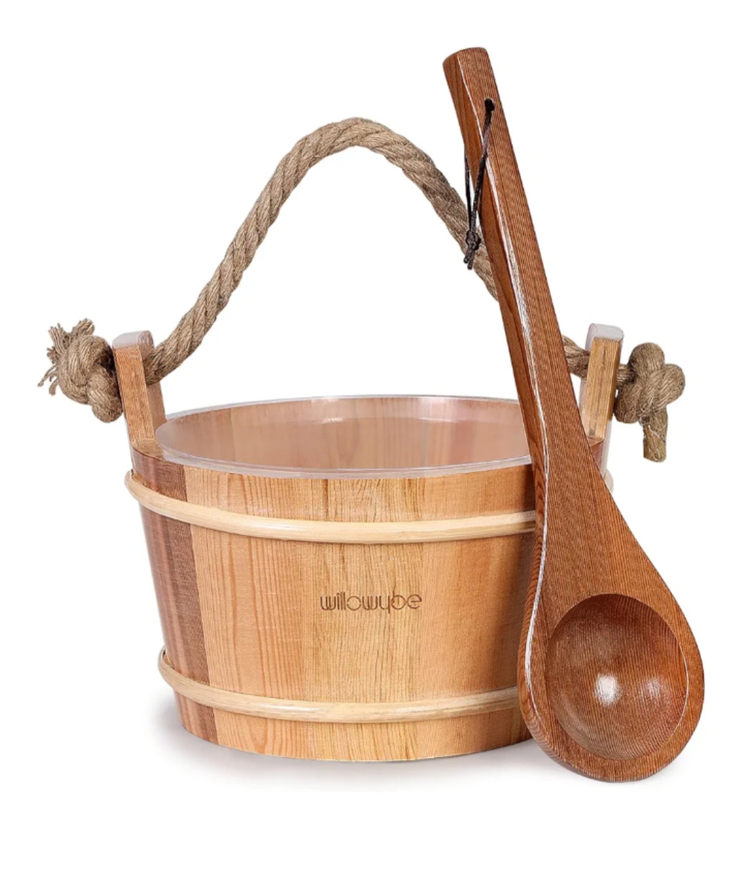 Read more about the article sauna bucket and ladle sauna wood bucket set