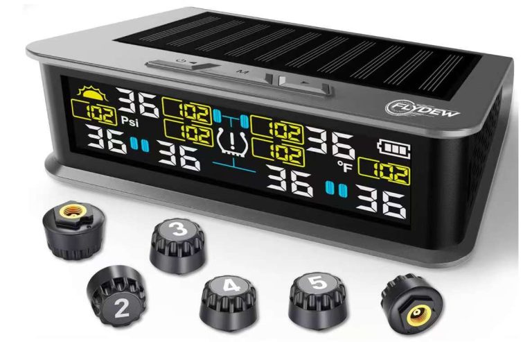 tpms sensors set of 6 alarm modes